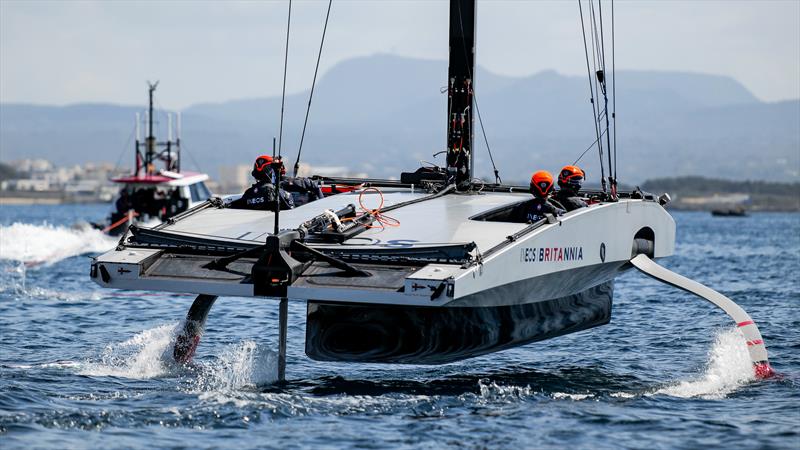 T6 - LEQ12  - INEOS Britannia -  Day 28 -  March 28, 2023 - Mallorca - photo © Ugo Fonolla / America's Cup