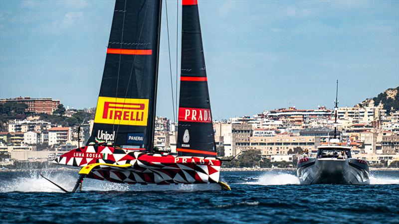 Luna Rossa Prada Pirelli -  LEQ12 - Day 45 - March 25, 2023 - Cagliari - photo © Ivo Rovira / America's Cup