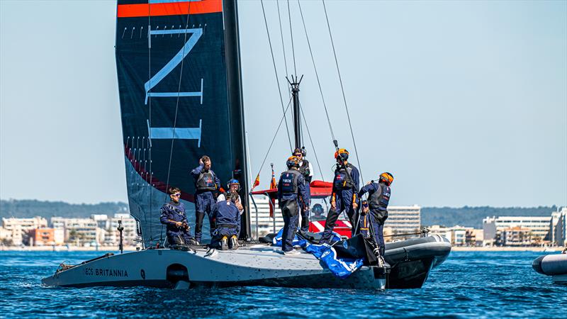 T6 - LEQ12 - INEOS Britannia - Day 27 - March 25, 2023 - Mallorca - photo © Ugo Fonolla / America's Cup