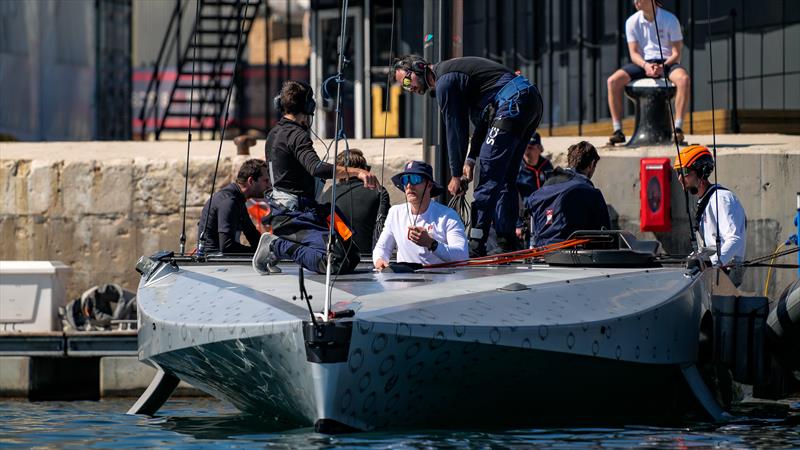 T6 - LEQ12 - INEOS Britannia - Day 27 - March 25, 2023 - Mallorca photo copyright Ugo Fonolla / America's Cup taken at Royal Yacht Squadron and featuring the AC40 class