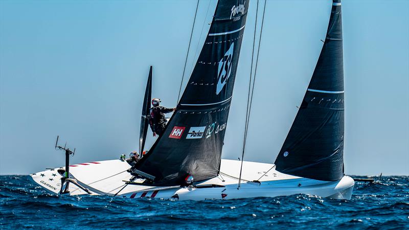 American Magic - AC40 - Day 14 -  March 30, 2023 - Gulf of Mexico photo copyright Paul Todd/America's Cup taken at New York Yacht Club and featuring the AC40 class