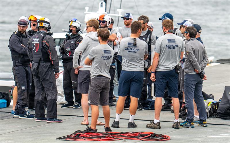 American Magic - AC40 - Day 15 -  March 31, 2023 - Pensacola Bay - photo © Paul Todd/America's Cup