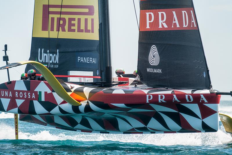 Luna Rossa Prada Pirelli -  LEQ12 - Day 55 - April 26, 2023 - Cagliari photo copyright Ivo Rovira / America's Cup taken at Circolo della Vela Sicilia and featuring the AC40 class