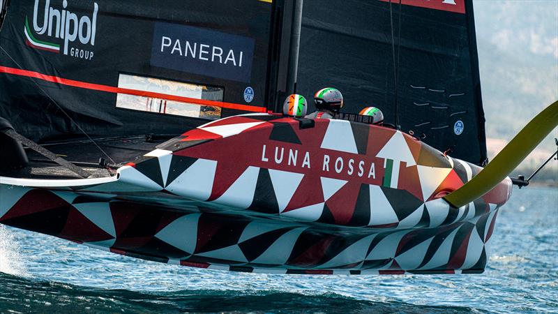 Luna Rossa Prada Pirelli -  LEQ12 - Day 55 - April 26, 2023 - Cagliari photo copyright Ivo Rovira / America's Cup taken at Circolo della Vela Sicilia and featuring the AC40 class