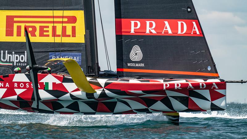 Luna Rossa Prada Pirelli -  LEQ12 - Day 60 - May 22, 2023 - Cagliari photo copyright Ivo Rovira / America's Cup taken at Circolo della Vela Sicilia and featuring the AC40 class