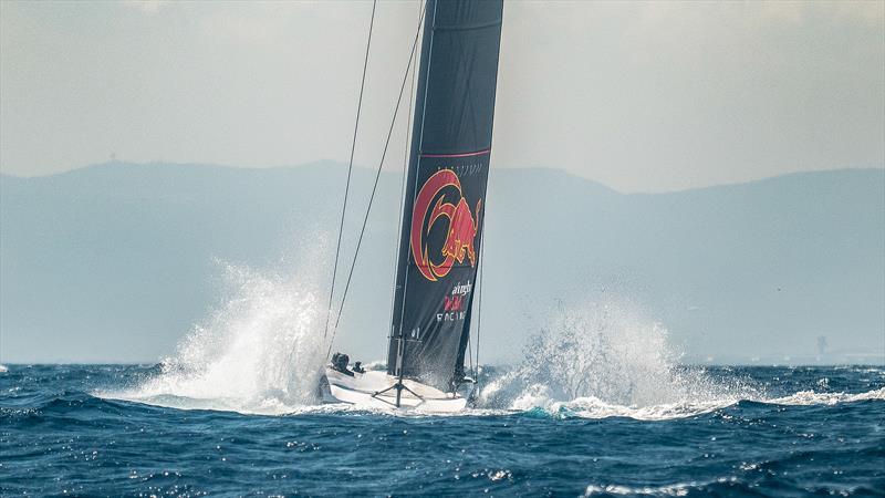 Alinghi Red Bull Racing -  AC40-LEQ12 - Day 27 - May 18, 2023 - Barcelona photo copyright Alex Carabi / America's Cup taken at Société Nautique de Genève and featuring the AC40 class