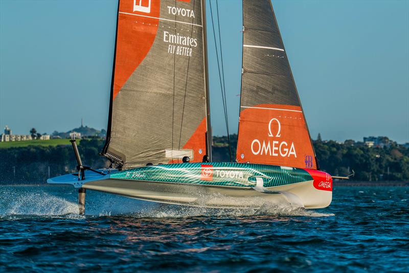 Emirates Team New Zealand - AC40 - Day 6, May 24, 2023 - photo © Adam Mustill / America's Cup