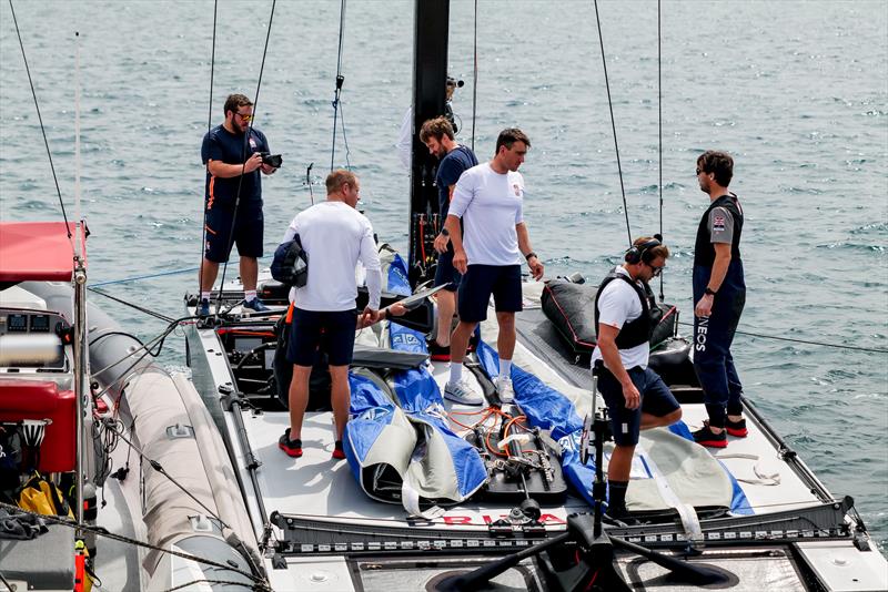 INEOS Britannia Team - Day 52 - T6 (LEQ12) - May 24, 2023 photo copyright Ugo Fonolla / America's Cup taken at Royal Yacht Squadron and featuring the AC40 class