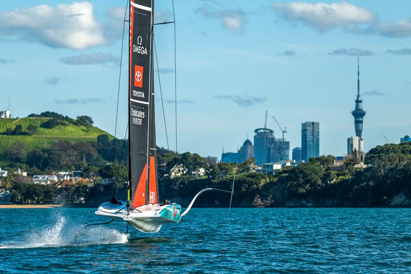 Emirates Team New Zealand - LEQ12 - Day 26, May 26, 2023 - photo © Adam Mustill / America's Cup