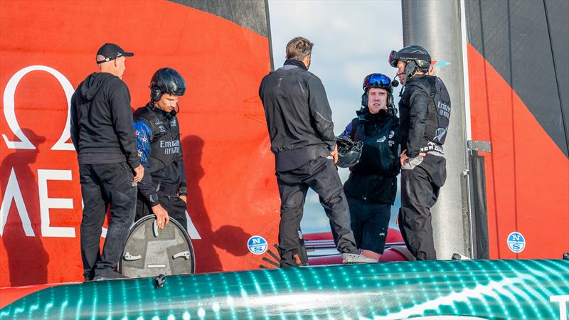 Emirates Team New Zealand - LEQ12 - Day 26, May 26, 2023 - photo © Adam Mustill / America's Cup