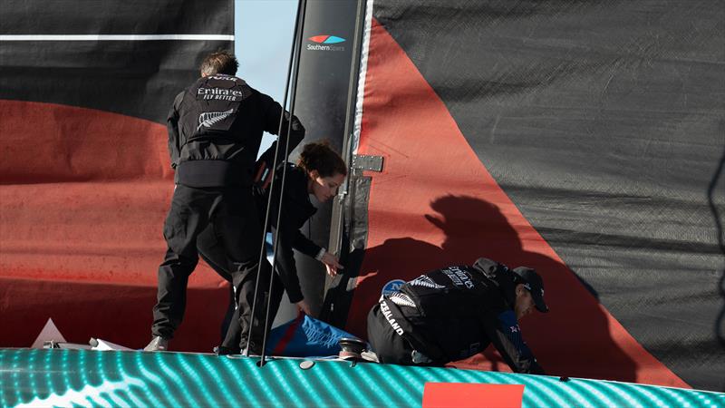 Emirates Team New Zealand - LEQ12 - Day 26, May 26, 2023 - photo © Adam Mustill / America's Cup