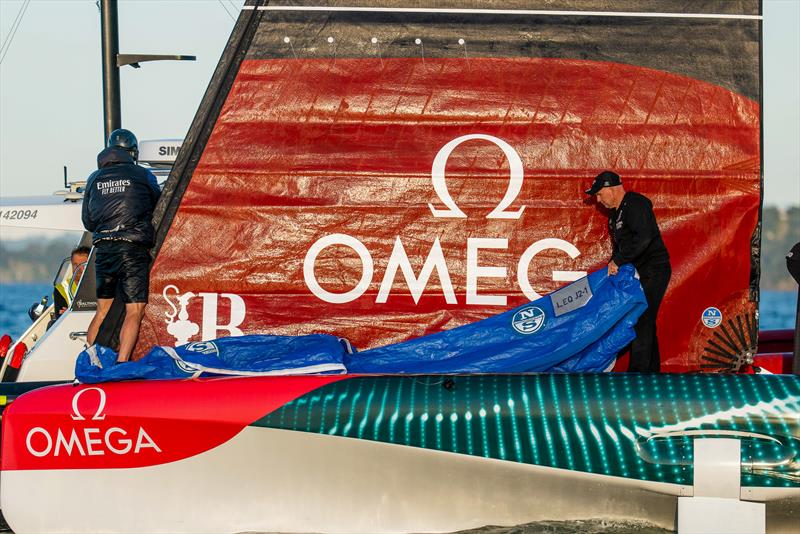 Emirates Team New Zealand - LEQ12 - Day 26, May 26, 2023 - photo © Adam Mustill / America's Cup