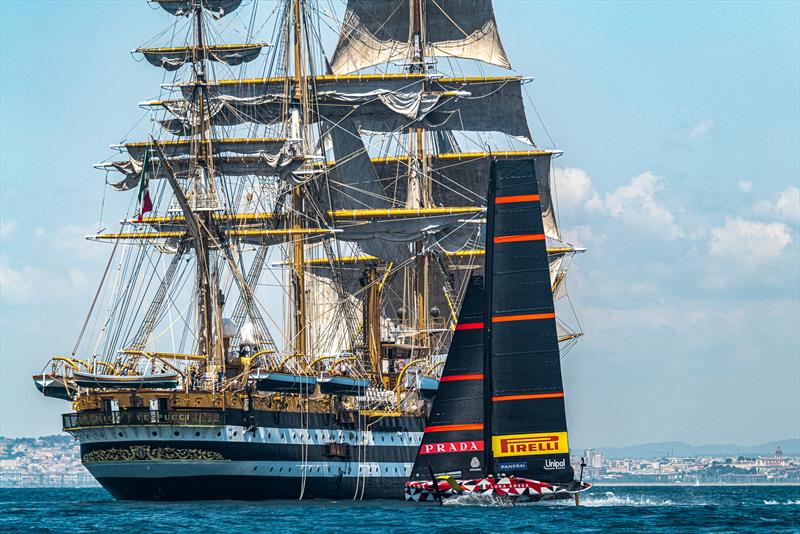 Amerigo Vespecci  and Luna Rossa Prada Pirelli -  LEQ12 - Day 64 - May 27, 2023 - Cagliari - photo © Ivo Rovira / America's Cup