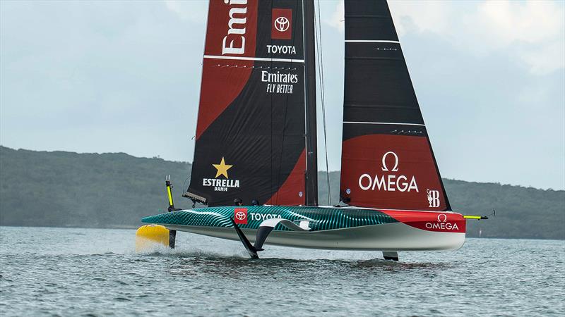 Emirates Team New Zealand - LEQ12 - Day 28, May 30, 2023 - Match racing  - AC40-OD vs LEQ12 - photo © Adam Mustill / America's Cup