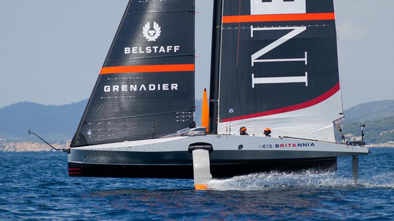 INEOS Britannia Team - Day 56 - T6 (LEQ12) - June 2, 2023 photo copyright Ugo Fonolla / America's Cup taken at Royal Yacht Squadron and featuring the AC40 class