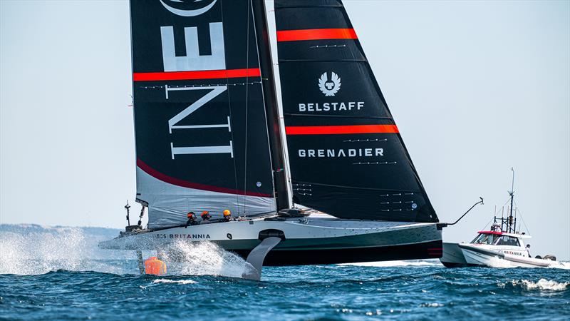 INEOS Britannia Team - Day 57 - T6 (LEQ12) - June 6, 2023 photo copyright Ugo Fonolla / America's Cup taken at Royal Yacht Squadron and featuring the AC40 class