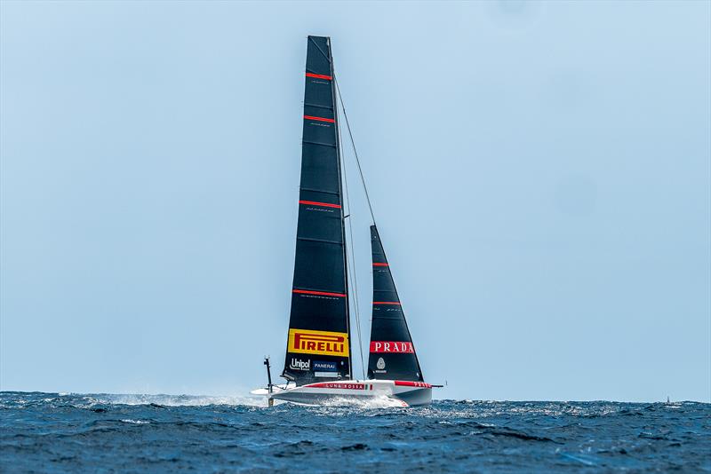 Luna Rossa Prada Pirelli - AC40-OD  - Day 4 - July 31, 2023 - Barcelona photo copyright Job Vermeulen / America's Cup taken at Royal New Zealand Yacht Squadron and featuring the AC40 class