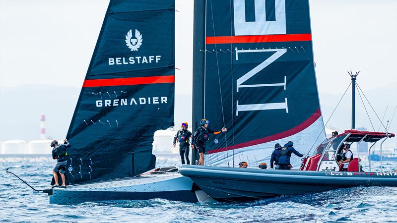 INEOS Britannia - LEQ12 - Day 90 - Barcelona - August 30, 2023 - photo © Ugo Fonolla / America's Cup