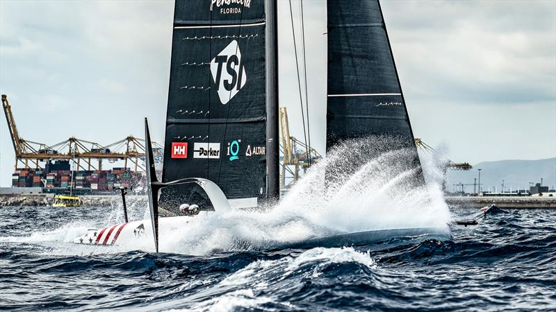 American Magic - AC40 - Day 60 - Barcelona - August 30, 2023 - photo © Paul Todd/America's Cup