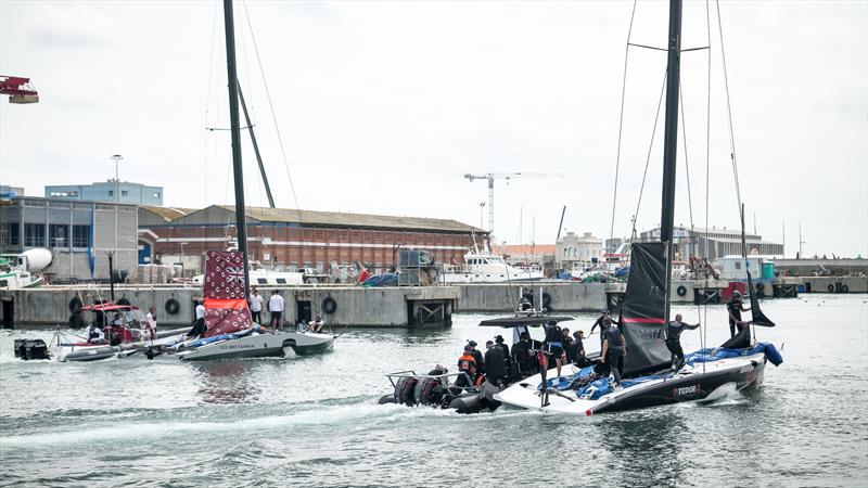 Alinghi Red Bull Racing - AC40 - Day 52 - Barcelona - August 30, 2023 - photo © Alex Carabi / America's Cup