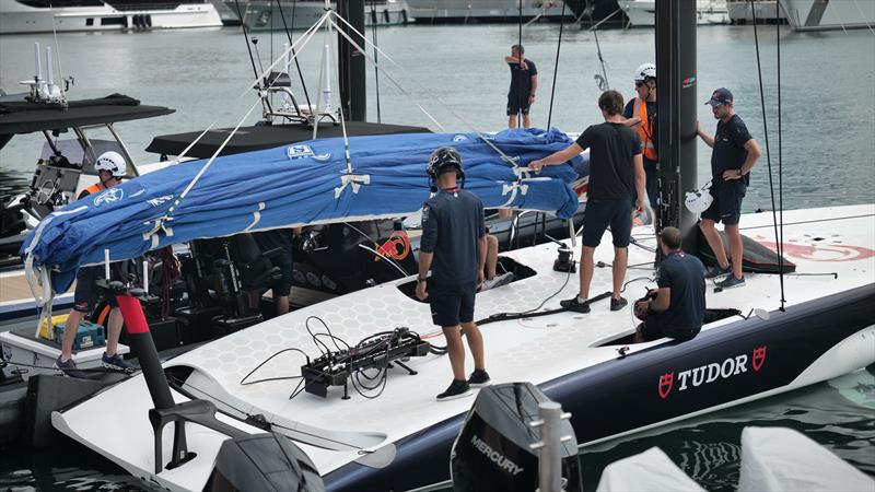 Alinghi Red Bull Racing - AC40 - Day 52 - Barcelona - August 30, 2023 - photo © Alex Carabi / America's Cup