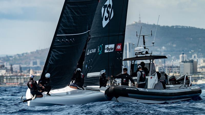 American Magic - AC40 - Day 60 - Barcelona - August 30, 2023 - photo © Paul Todd/America's Cup