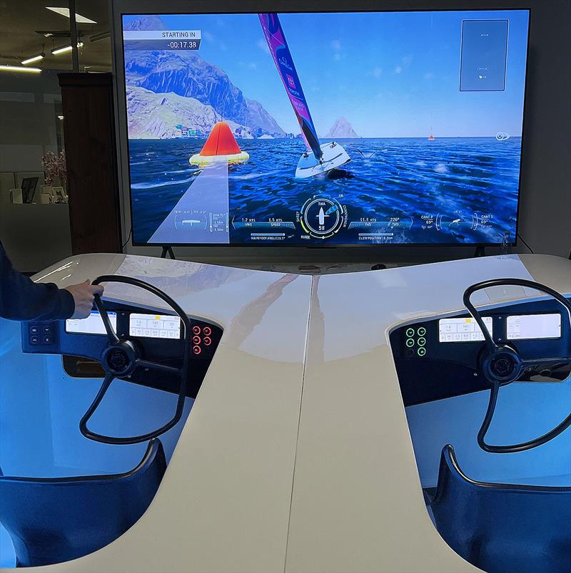 AC40 Simulator now in situ in Sydney - photo © Team Australia Challenge