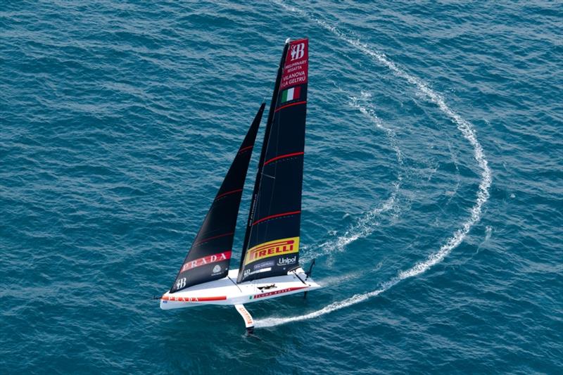 Luna Rossa Prasa Pirelli - Race Day 2 -  AC40 - America's Cup Preliminary Regatta - Vilanova - September 16, 2023 - photo © Carlo Borlenghi