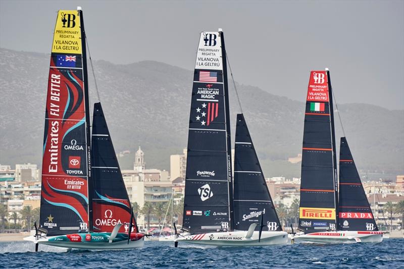 Luna Rossa Prada Pirelli - America's Cup Preliminary Regatta - Day 3 -  Vilanova - September 17, 2023 - photo © Luca Butto