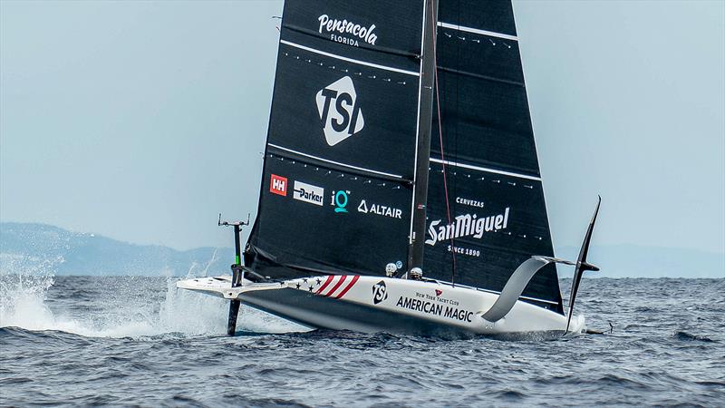American Magic - AC40 - Day 66 - Barcelona - September 21, 2023 photo copyright Paul Todd/America's Cup taken at New York Yacht Club and featuring the AC40 class