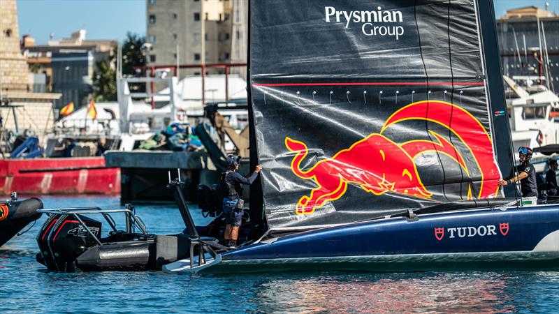 Alinghi Red Bull Racing - AC40 - Day 8 - Barcelona - September 25, 2023 - photo © Paul Todd/America's Cup