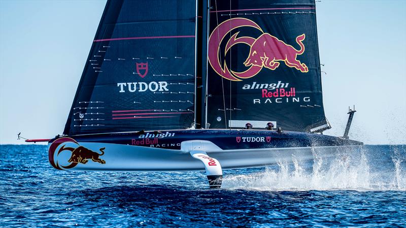 Alinghi Red Bull Racing - AC40 - Day 8 - Barcelona - September 25, 2023 - photo © Paul Todd/America's Cup
