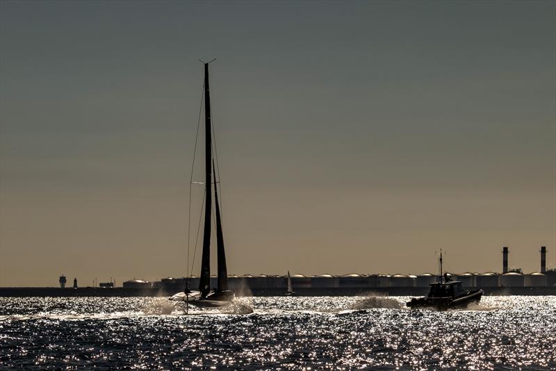 Alinghi Red Bull Racing - AC40 - Day 8 - Barcelona - September 25, 2023 - photo © Paul Todd/America's Cup