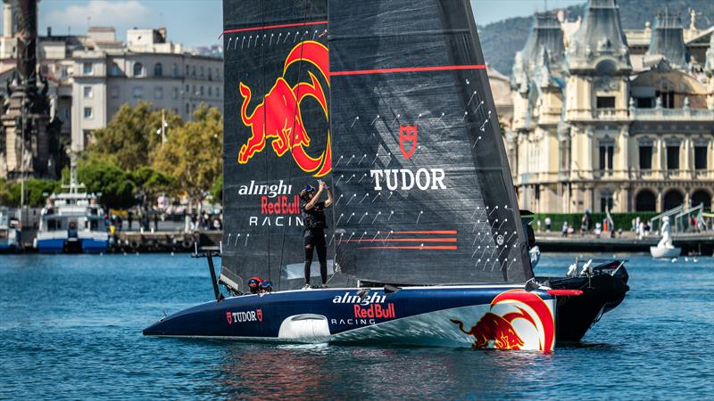 Alinghi Red Bull Racing - AC40 - Day 8 - Barcelona - September 25, 2023 - photo © Paul Todd/America's Cup