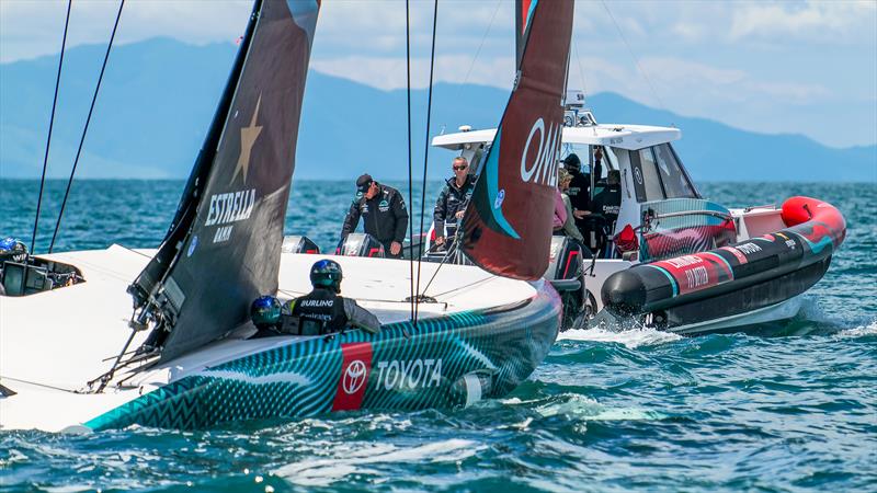 Emirates Team New Zealand - AC40 - Day 32 - Auckland - November 10, 2023 - photo © Sam Thom/America's Cup