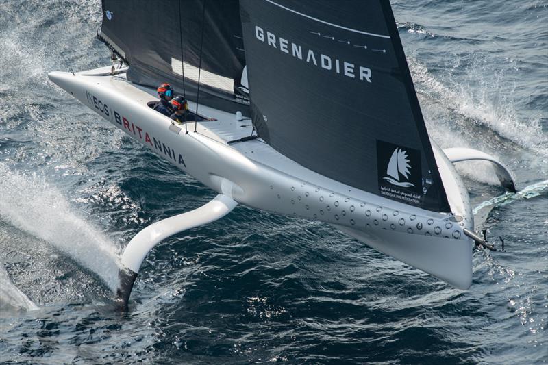  - Official Practice Racing - Jeddah, Saudi Arabia - November 29, 2023 photo copyright Ricardo Pinto / America's Cup taken at Jeddah Yacht Club and featuring the AC40 class