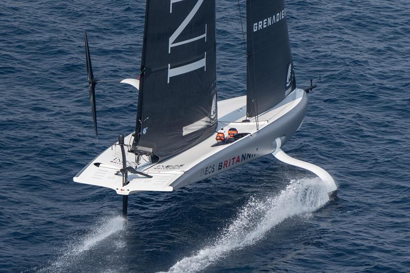 INEOS Britannia - Day 1 - Preliminary Regatta - Jeddah, Saudi Arabia - November 30, 2023 - photo © Ian Roman / America's Cup