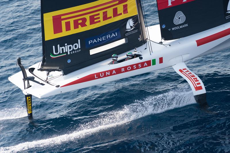 Luna Rossa Prada Pirelli - Day 1 - Preliminary Regatta - Jeddah, Saudi Arabia - November 30, 2023 - photo © Ian Roman / America's Cup