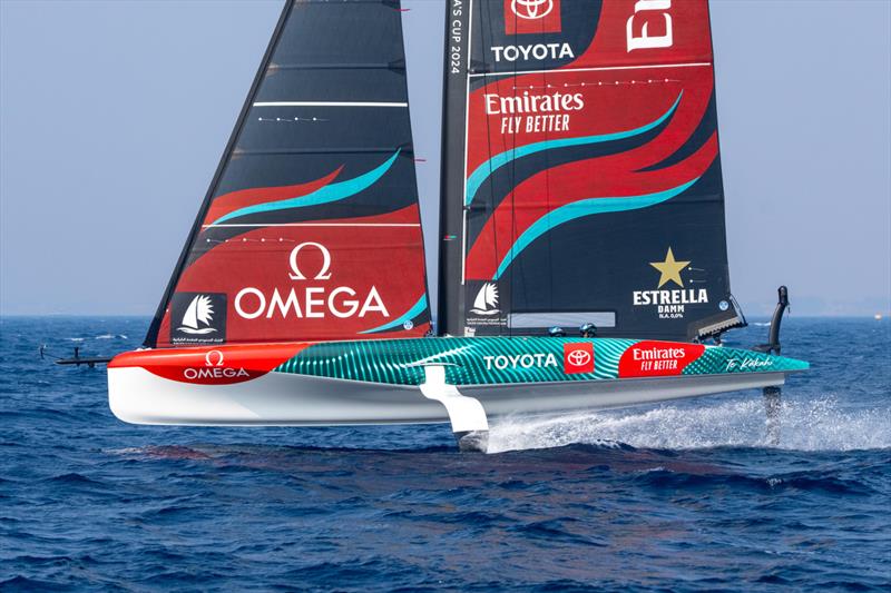 Emirates Team New Zealand - Day 2 - Preliminary Regatta - Jeddah, Saudi Arabia - December 1, 2023 - photo © Ian Roman / America's Cup