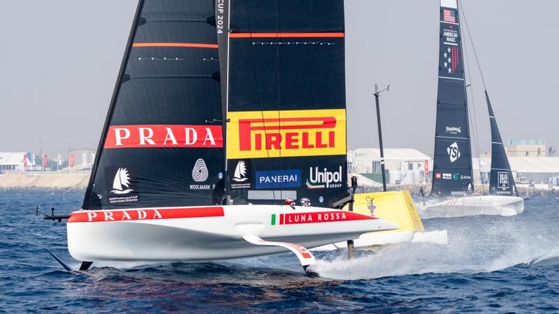 Day 2 - Preliminary Regatta - Jeddah, Saudi Arabia - December 1, 2023 - photo © Ian Roman / America's Cup