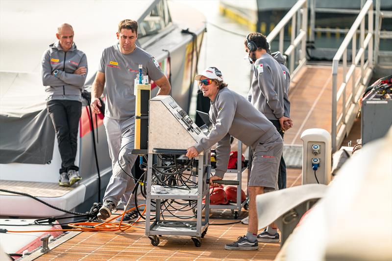 Luna Rossa - LEQ12 Protype - Day 104 - December 1, 2023 - Cagliari, Sardinia - photo © Job Vermeulen / America's Cup