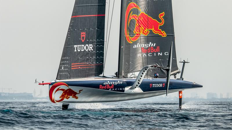 Alinghi Red Bull Racing - AC40/LEQ12 - Day 64 - December 3, 2023 - Jeddah, Saudi Arabia - photo © Alex Carabi / America's Cup