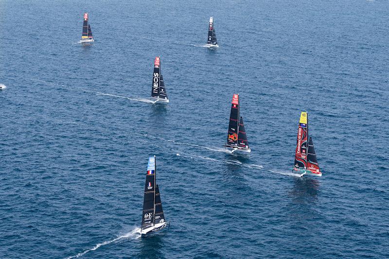 AC40 racing - photo © America's Cup Media