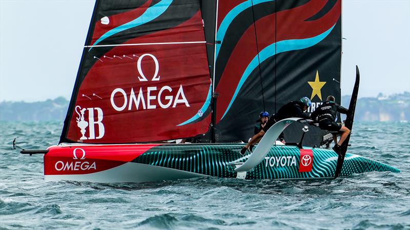 Emirates Team New Zealand - LEQ12 Prototype - Day 58, January 24, 2024 - Auckland - photo © Sam Thom / America's Cup