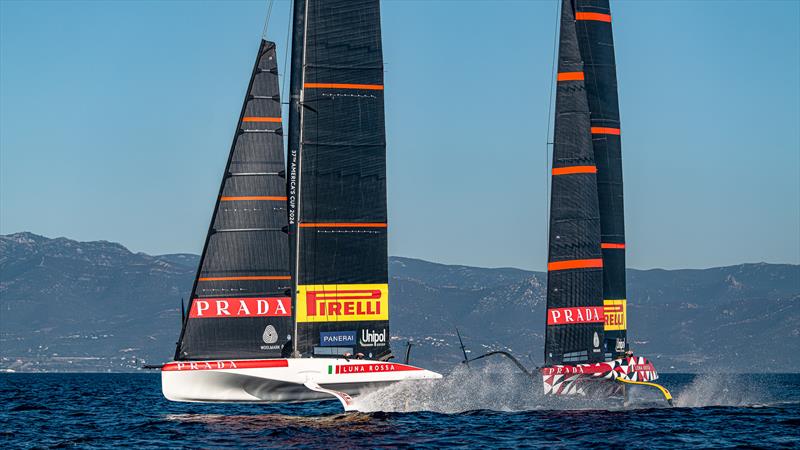 Luna Rossa - AC40 - Day 118 - February 3, 2024 - Barcelona - photo © Ivo Rovira / America's Cup