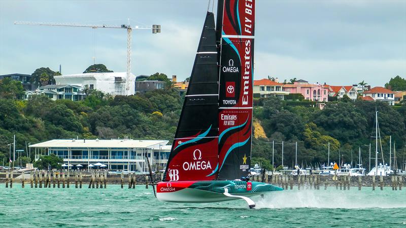 Emirates Team New Zealand - AC40 - Day 66 - February 20, 2024 - Waitemata Harbour/Hauraki Gulf - photo © Sam Thom/America's Cup