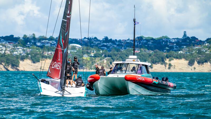 Emirates Team New Zealand - AC40 - Day 68 - March 1, 2024 - Waitemata Harbour/Hauraki Gulf - photo © Sam Thom/America's Cup