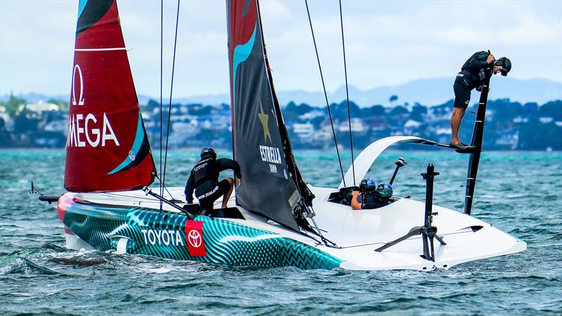 Emirates Team New Zealand - AC40 - Day 68 - March 1, 2024 - Waitemata Harbour/Hauraki Gulf - photo © Sam Thom/America's Cup