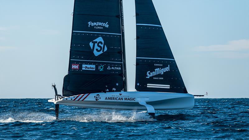 American Magic - AC40 - Day 91 - March 1, 2024 - Barcelona - photo © Job Vermeulen / America's Cup