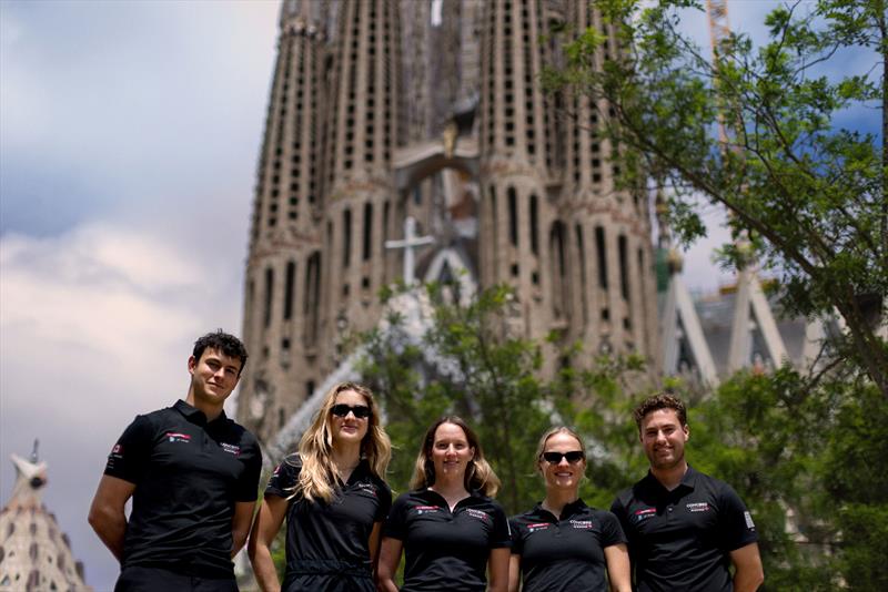 Concord Pacific Racing squad for the Puig Women's America's Cup and UniCredit Youth America's Cup (l-r) Jack Gogan, Mariah Millen, Ali Ten Hove, Georgia Lewin-LaFrance, Andrew Wood - photo © Concord Pacific Racing